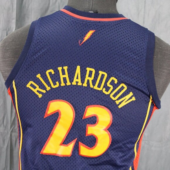 Golden State Warriors Jersey (Retro) - Jason Richardson 23 by Nike - Youth M - Picture 6 of 10